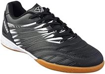 Vizari Valencia Indoor Soccer Shoes for Men and Women | Lightweight Indoor Football Shoes with Synthetic Upper | Non-Marking Rubber Outsole Cleats for Indoor Soccer and Futsal Surfaces