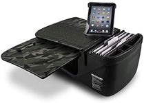 AutoExec AUE10624 GripMaster Car Desk Green Camouflage Finish with Built-in 200 Watt Power Inverter and Tablet Mount