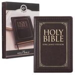 Holy Bible: KJV Large Print Thumb Index Edition: Brown (King James Bible)