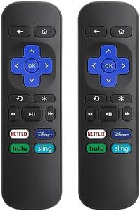 (2 Pack) Replacement Remote Control for Roku Express, for Roku Premiere, for Roku Box, for Roku Player, for Roku 1 2 3 4 -【NOT for Stick or TV】