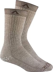 Wigwam Merino Comfort Hiker 2-Pack S2322 Sock, Taupe - Large