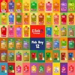 Ella's Kitchen Variety Pack Pick Any 12 Organic Baby Food Pouches Smoothies From 4 to 10+ months