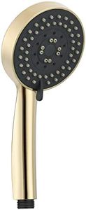 CIENCIA Cabezal de ducha universal para baño dorado BS144