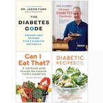 The Diabetes Code, Phil Vickery Ultimate Diabetes Cookbook [Hardcover], Can I Eat That, Diabetic Recipes for One and Two 4 Books Collection Set