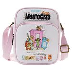 Loungefly Disney The Aristocats Poster Passport Crossbody Bag, Multi, One Size