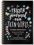 Prayer Journal for Teen Girls: 52-Week Scripture, Devotional, & Guided Prayer Journal