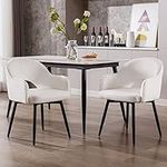 DUOMAY Modern Swivel Dining Chairs 