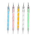 KNAFS Ball Styluses Dotting Tool Set for Embossing Pattern Clay Sculpting, Nail Art (Multicolour)