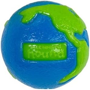 Planet Dog Orbee-Tuff Planet Ball Blue/Green Treat-Dispensing Dog Toy, Small