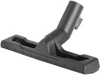 Karcher Floor Nozzle with Rubber Squeegee/ Brush Insert for Wet and Dry Vacuum Cleaners (Black)