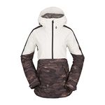 Volcom Women's Standard Mirror Pullover Anorak Snowboard Ski Winter Jacket, Dusk Camo S3, Small