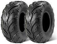 MaxAuto 145 70-6 ATV Tires 145/70-6 Mini Bike Tires 145 70 6 ATV & Go Kart Street Mini Bike tires, 4Ply Tubeless Off-road Tire, Set of 2