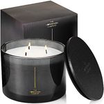Luxury Scented Candle Gifts for Women | Soy Candle | 40 Hours Burn Time | The Copenhagen Company - Cherry, Cedarwood & Oud (17oz)