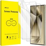 JETech Screen Protector for Samsung Galaxy S24 Ultra 5G 6.8-Inch, Flexible TPU Film, Fingerprint ID Compatible, Easy Installation, HD Clear, 3-Pack