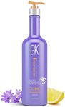 Global Keratin Silver Bombshell - Brass off Purple Shampoo/Toner for Blonde and Gray Hair Removes Yellow Brassy Tones for Woman by GKhair (710 ml)