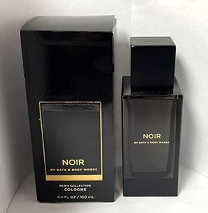 Bath and Body Works Noir Men's Collection Cologne 3.4 Ounce New Packaging