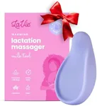 LaVie Warming Lactation Massager 3-in-1 Adjustable Heat + Vibration for Breastfeeding, Nursing, Pumping, Essential Support for Improved Milk Flow