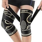 Copper Knee Braces with Strap for K
