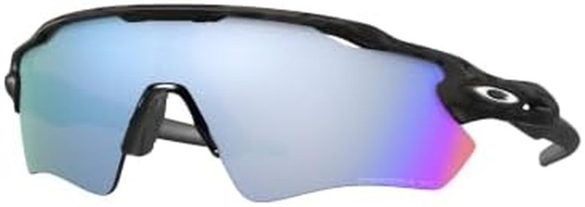 Oakley Radar EV Path OO9208 9208C0 38MM Matte Black Camo/Prizm Deep Water Polarized Shield Sunglasses for Men for Women