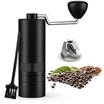 Gerylove Manual Coffee Grinders 11-Click Fine Adjustment, Portable Coffee Bean Grinder for Aeropress, Hand Pour, Espresso