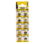 Starlet24 Vinnic Premium Button Cell Batteries 10x AG6, 171, 370, 371, SR920, LR920