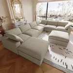Cloud Modular Sectional Sofa,Down F