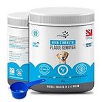 Pritty Pets Dog Plaque Remover 150g Plaque Off Dogs & Cats 100% Natural Plaque & Tartar Treatment - Simply Add to Food, No Need for Dog Toothbrush or Toothpaste - Eliminates Bad Breath (150g)