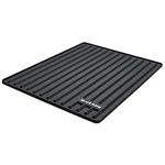 Broil King Silicone Side Shelf Mat, Stainless Steel, 35.5 x 28 cm