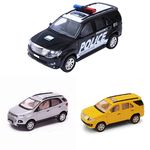 Centy Toys Police Interceptor Fortune Pull Back Car (Black) Echo Sports Pull Back Car Fortuner Pull Back Car, Kid