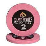 TX GIRL 25 PCS/LOT Clay Poker Chips