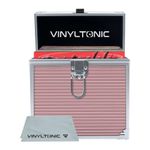 Vinyl Tonic 7" Or 12" Vinyl LP Storage Case with Cloth 3 Colours to Choose from