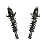 AutoShack Pair of 2 Rear Complete Strut Coil Spring Driver and Passenger Side Replacement for 2009-2013 Toyota Corolla 1.8L 2.4L FWD CST100800PR