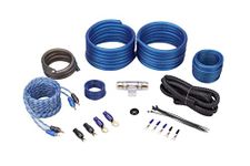 Rockville RWK41 4 Gauge Complete Car Amp Wiring Installation Wire Kit w/RCA's, Black