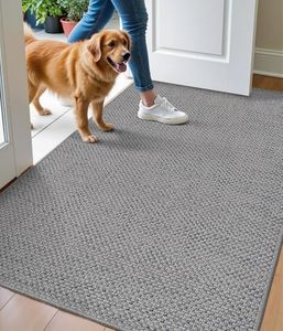 DEXI Door Mat Inside Entrance 32x48 Ultra Non Slip Rubber Backed