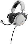 beyerdynamic MMX 100 Closed Over-Ear Gaming Headset in Grey with META Voice Microphone, Excellent Sound for All Gaming Devices