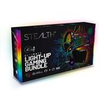 STEALTH 4-in-1 Light-Up Gaming Bundle For Console & PC, Including Keyboard, Mouse, Headset with Mic and Mousemat