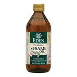 Eden Foods Organic Sesame Oil Unrefined 16 Fl Oz (473 Ml) (Pack Of 3)