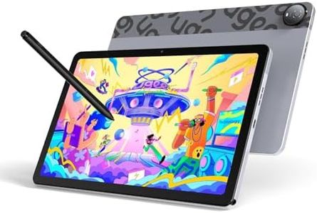 UGEE Pad Drawing Tablet No Computer Needed,6GB+128GB Fun Drawing Pad 2K Ultra HD with Full-Laminated Screen,Android 14 Tablet Drawing Stand for 7000mAh+18W Battery,Standalone 10.36''