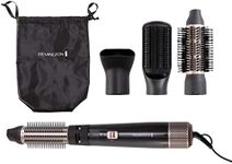 Remington Blow Dry & Style Air Styler - For Mid-Long Length Hair (4 Attachments, 38mm & 50mm Bristle Brush, Firm Paddle Brush, Concentrator, 2 Heat & 2 Speed Settings, Swivel Cord, 1000W) AS7500