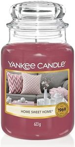 Yankee Candle bougie jarre parfumée - grande taille - Doux foyer - jusqu’à 150 heures de combustion