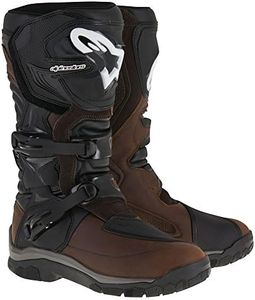 Alpinestars Mens Corozal Adventure Drystar Boots Brn Oiled Leather Sz 10, Multi, 10 US