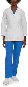 Landau Labwear Women's Lab Coat White L