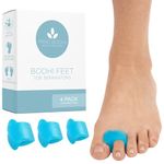 Mind Bodhi Toe Separators/Toe Spacers 4-Pack - For Men and Women - Blue