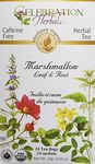 Celebration Herbals Marshmallow Leaf and Root Tea Organic 24 Tea Bag, 24Gm