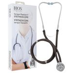 BIOS Diagnostics Sprague Rappaport Stethoscope, Doctors, Nurses, Students, Home Health, Lightweight, Clinical, First Aid