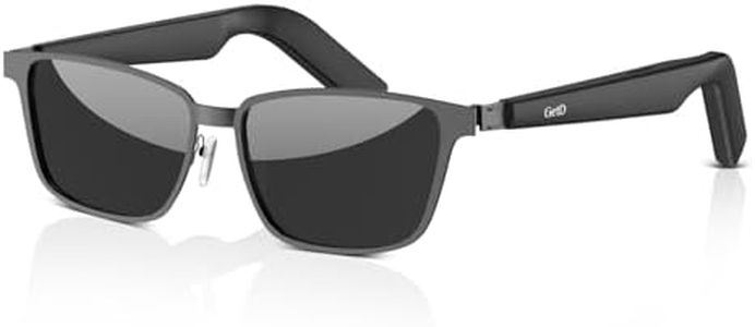 GetD Wireless Bluetooth Glasses for Men Women,Polarized Sunglasses Smart Glasses with Speakers for Indoor Outdoor UV Protection Wayfarer