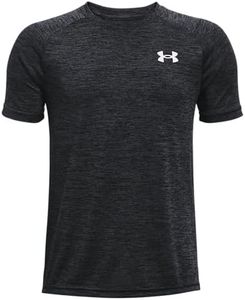 Under Armour Boys Tech 2.0 Short-Sleeve T-Shirt , Black (001)/White , X-Large