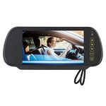 Goshyda Backup Camera Monitor, Rear View Mirror Monitor 7inches LCD Display Backup Camera Monitor with Wide Voltage Setting for All Types of Vehicles