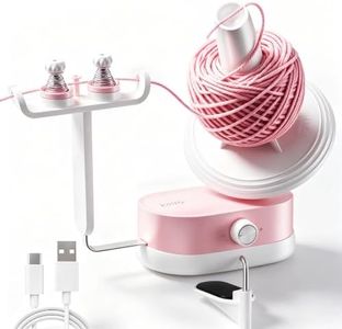 knitly Electric Yarn Winder, Large Capacity Automatic Yarn Ball Winder
