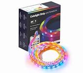 Cololight LED Strip Extension Lights 2m/6.6ft APP&Voice Control Smart LED Strips Music Sync TV LED Backlight LED Lights for Bedroom Decor Works with Google&Alexa Homekit